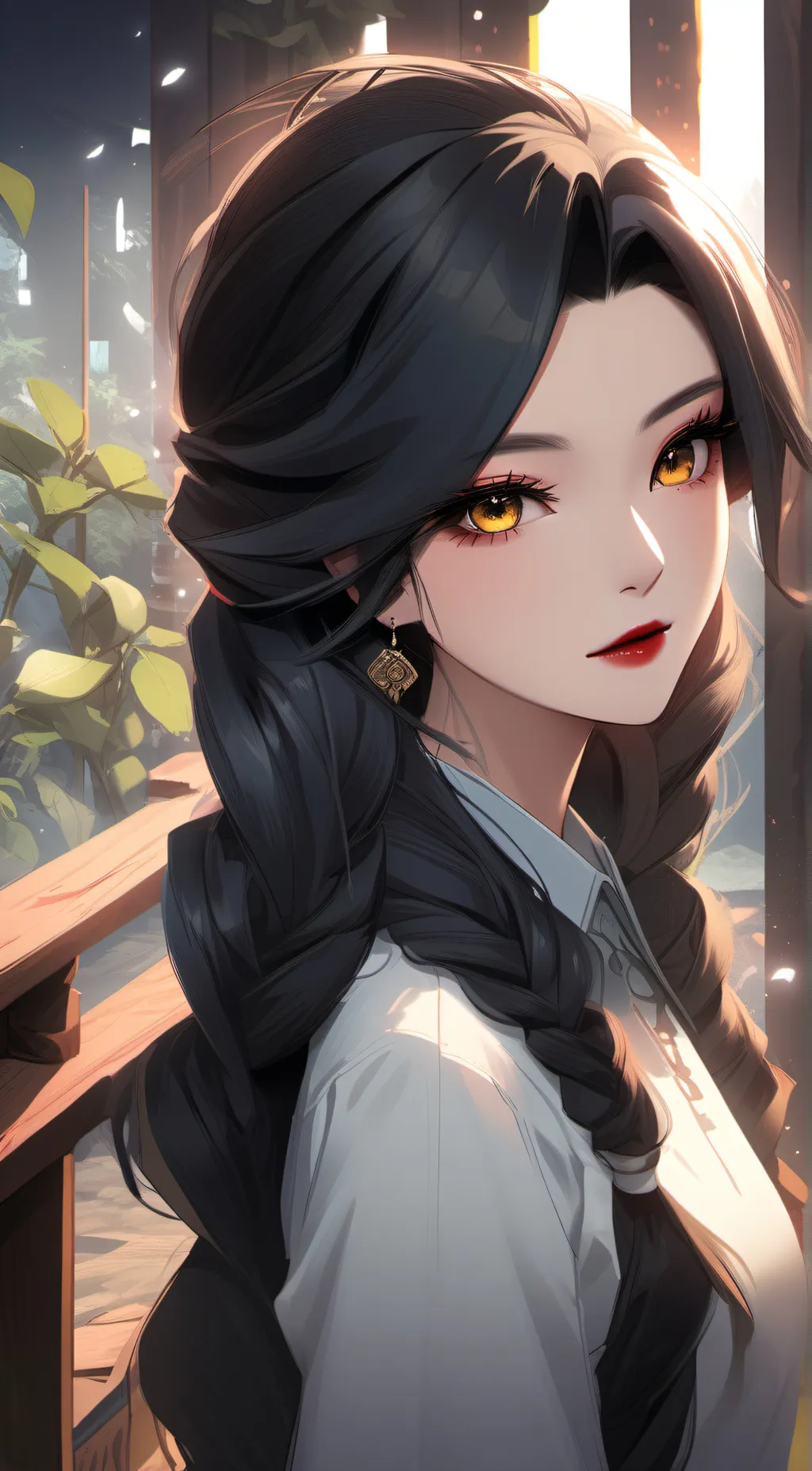 ai character: maddie background
