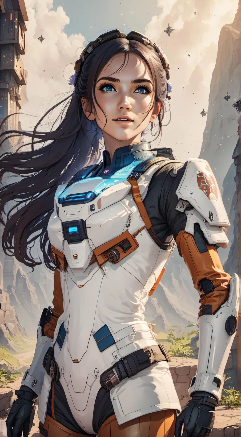 ai character: rossy  background