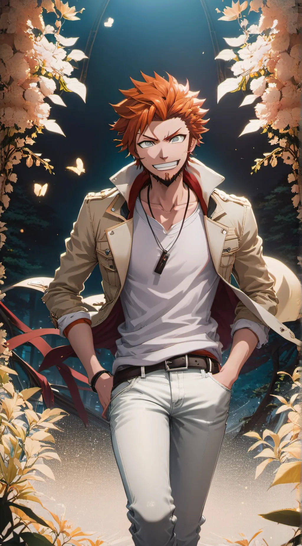 ai character: Leon Kuwata background