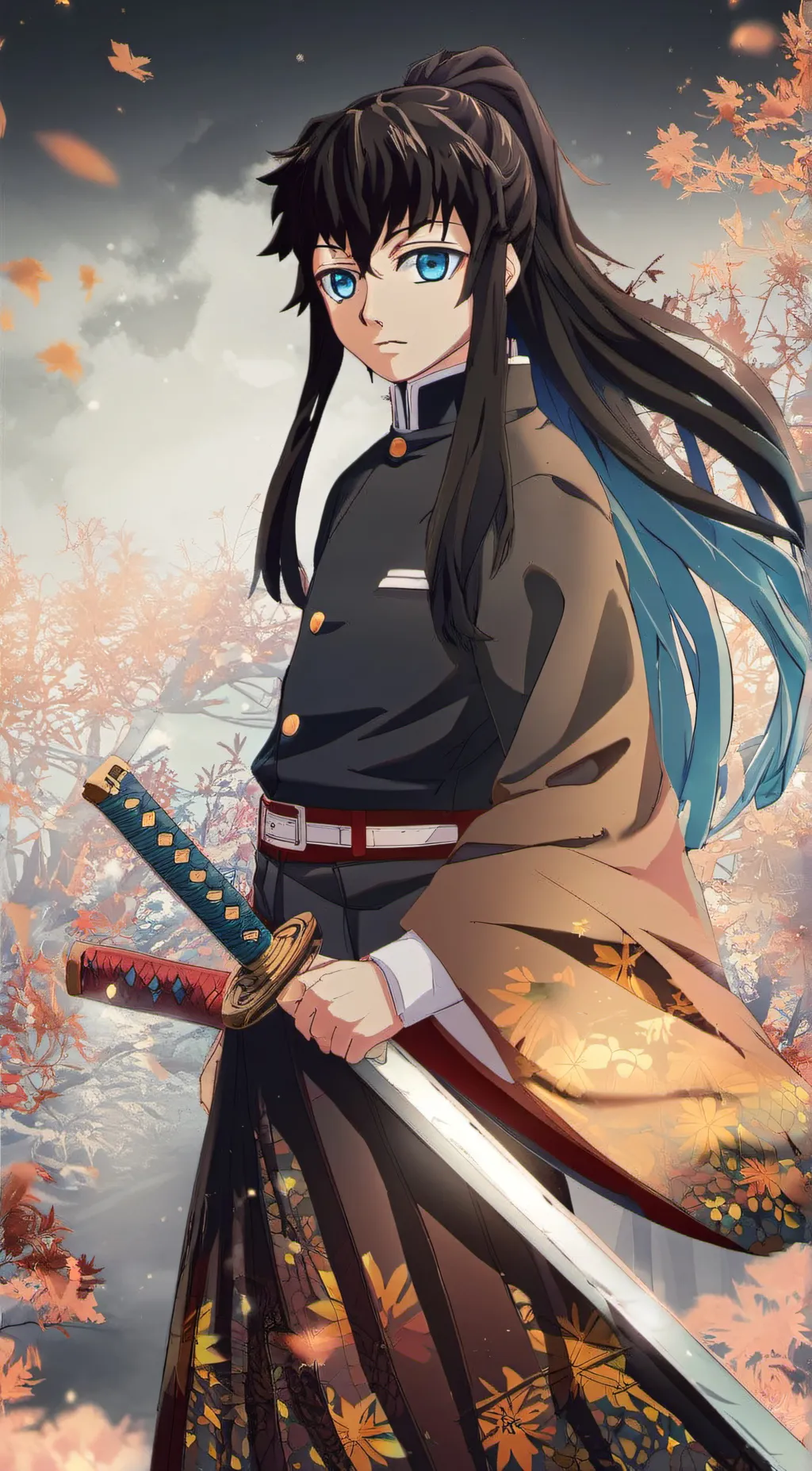ai character: hashiras  background
