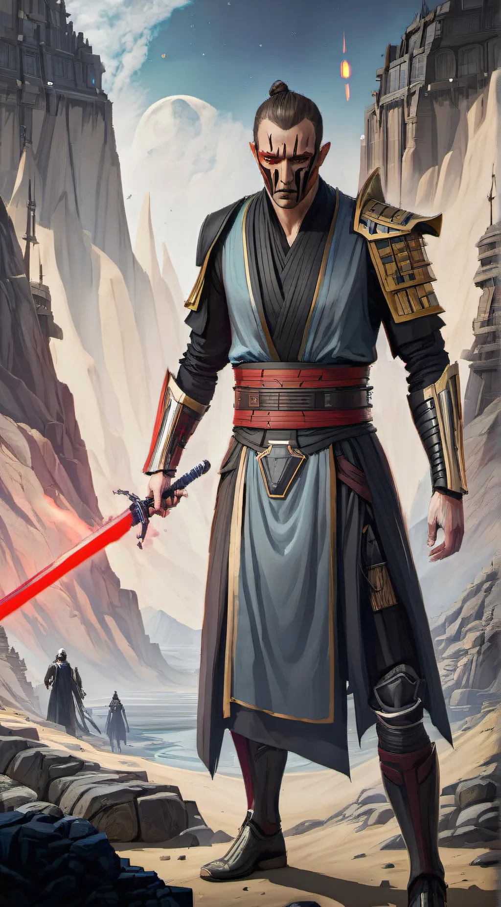 ai character: Exar Kun background