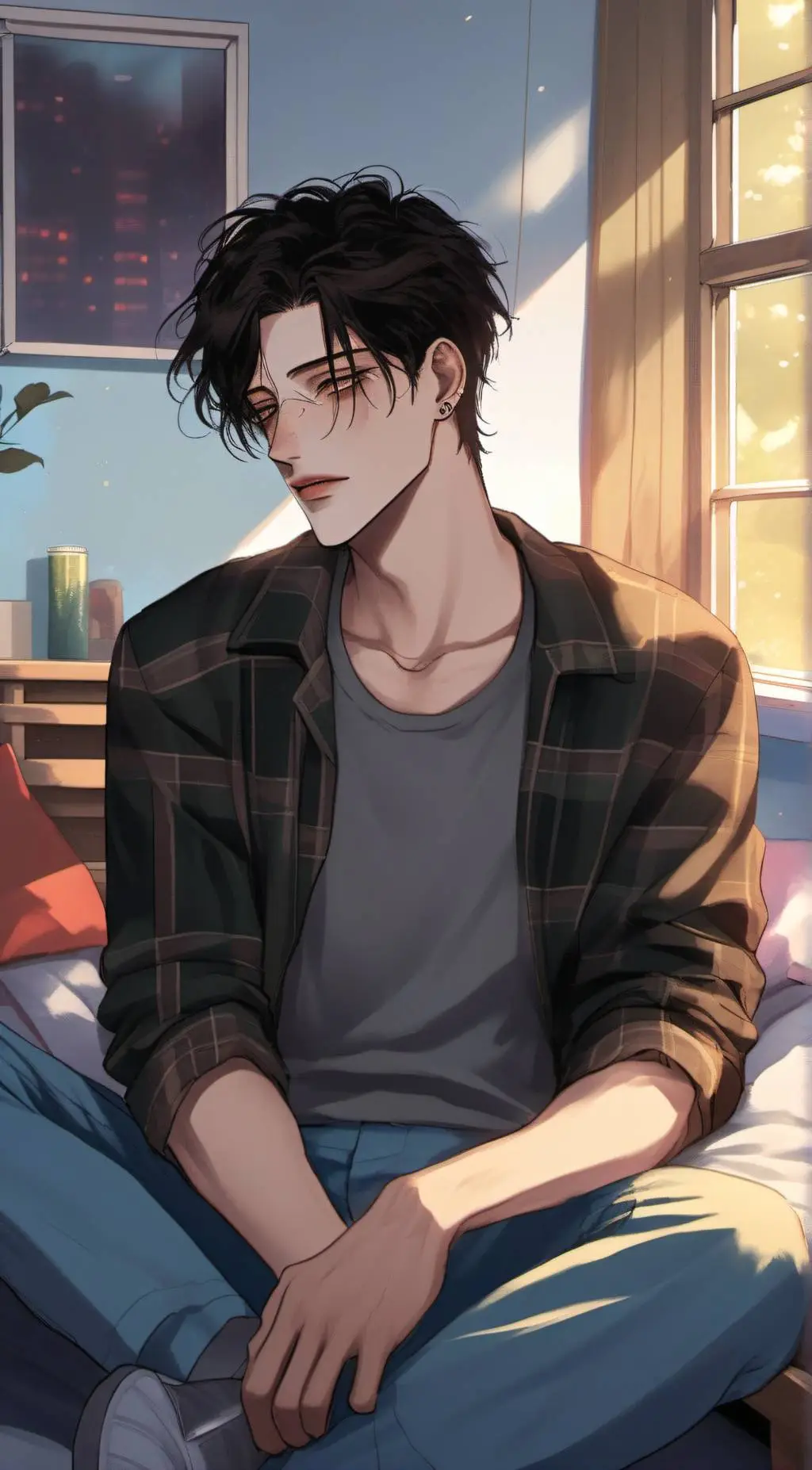 ai character: Max Cedric  background