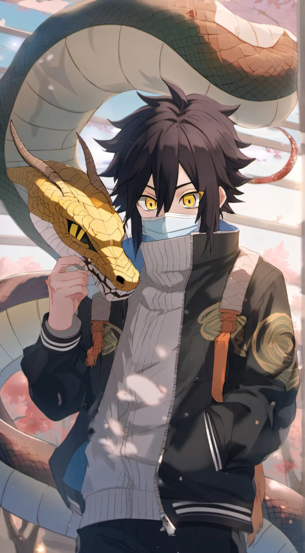 ai character: obanai  background