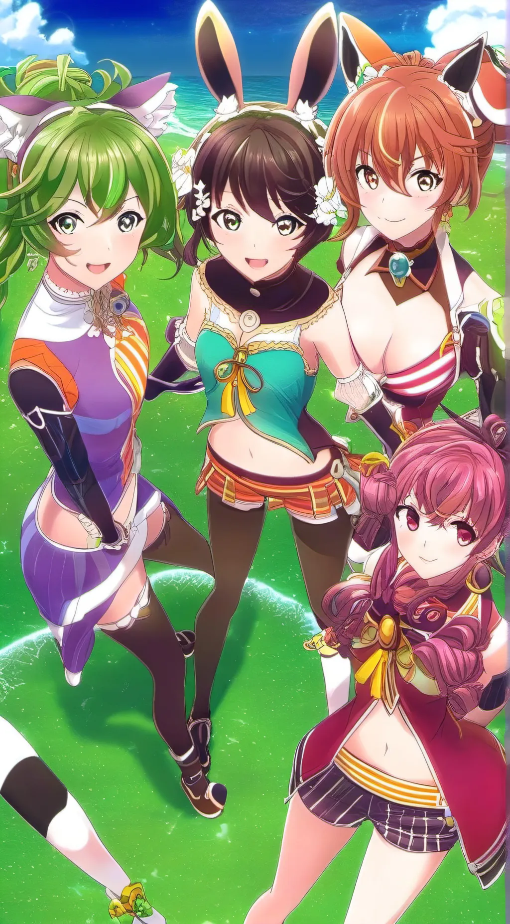 ai character: uma musume background