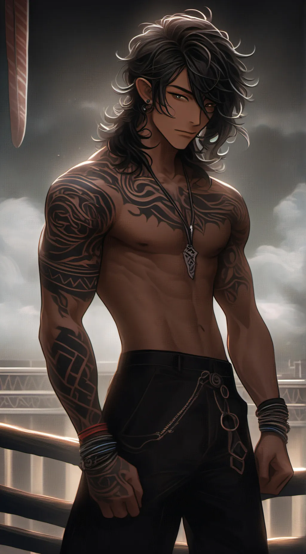 ai character: Vito background