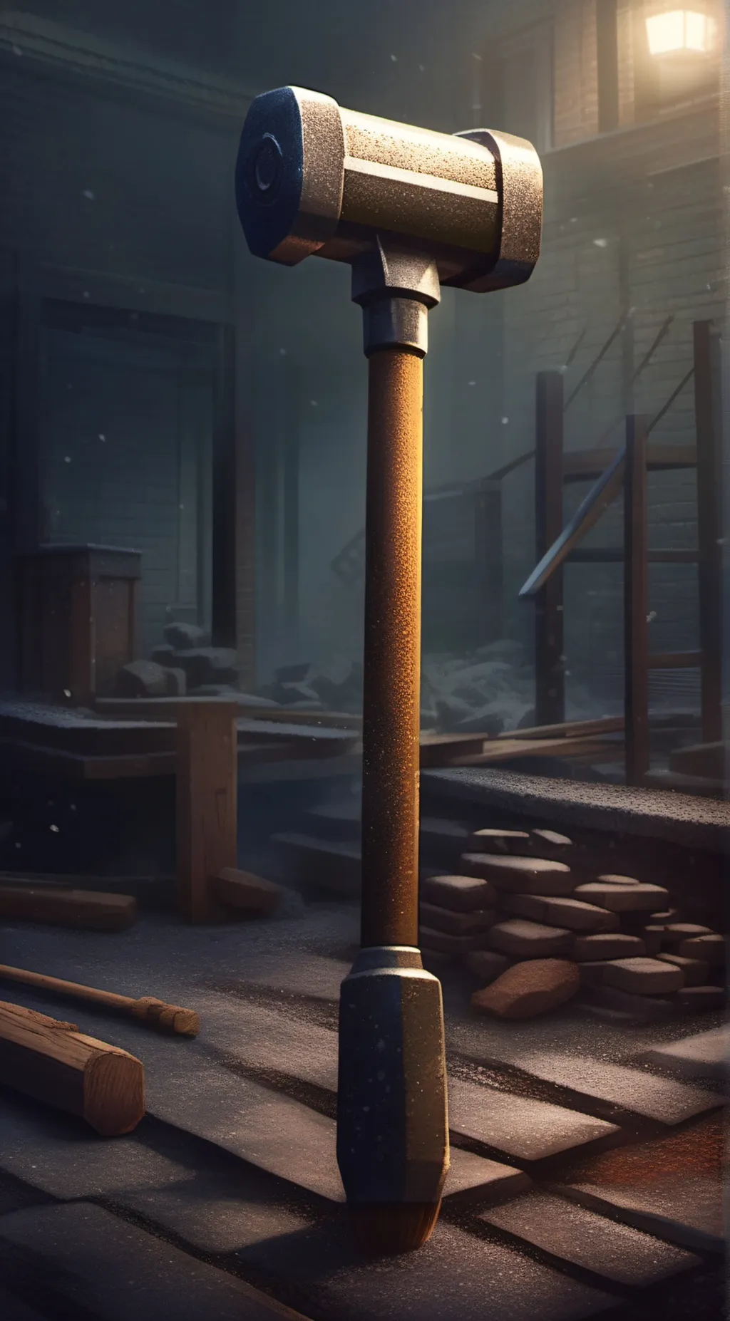 ai character: Sledgehammer  background