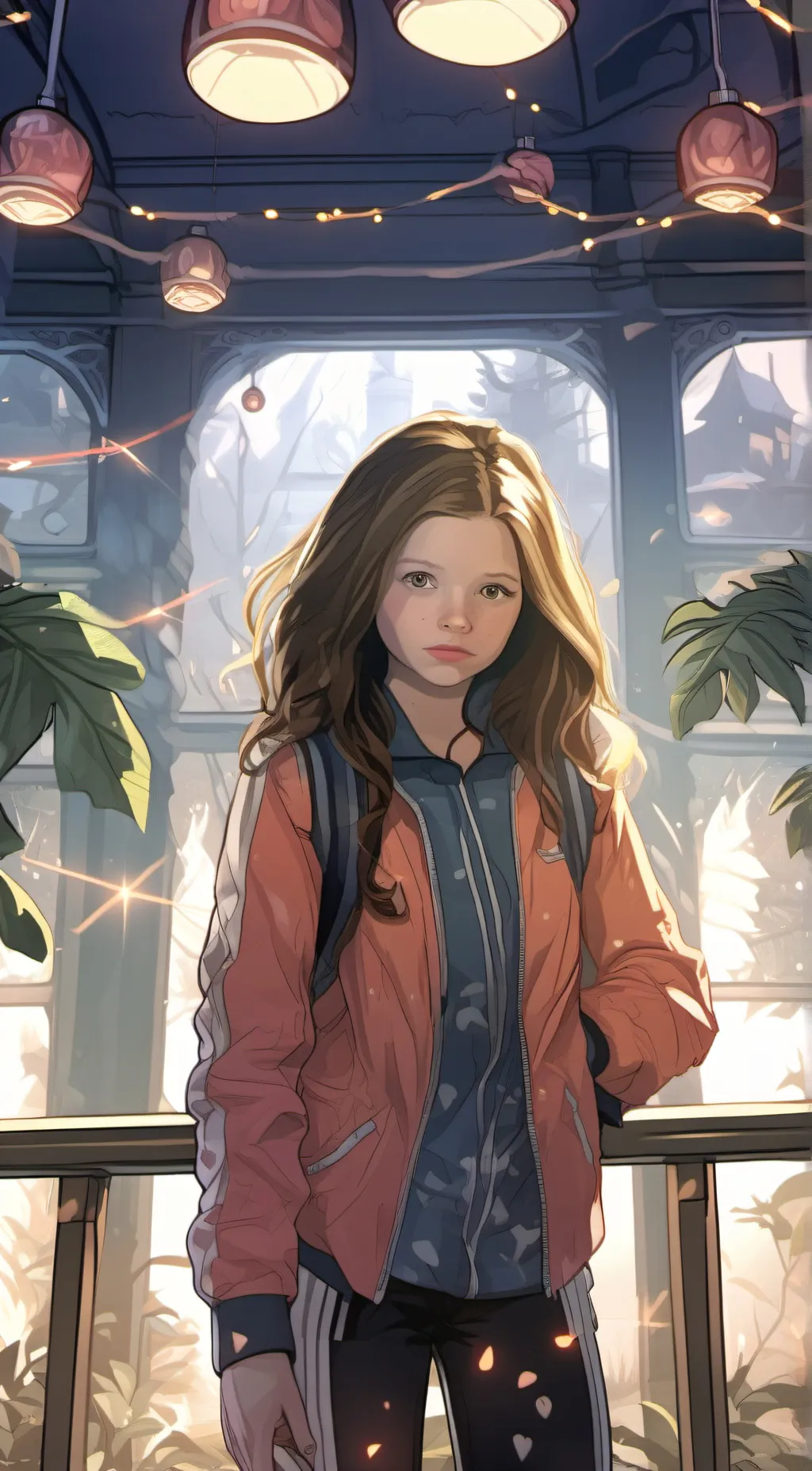 ai character: Maddie background