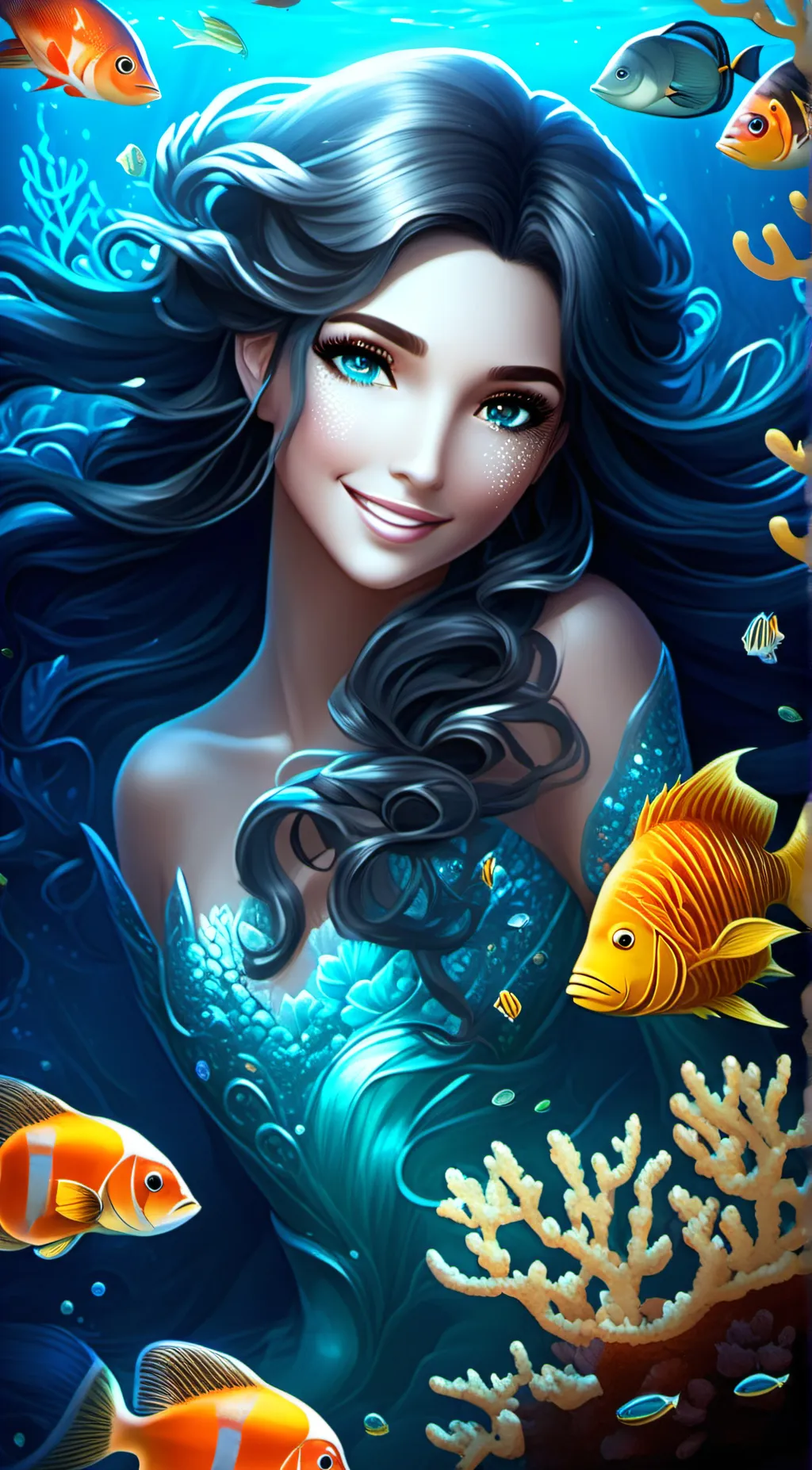 ai character: Mia background