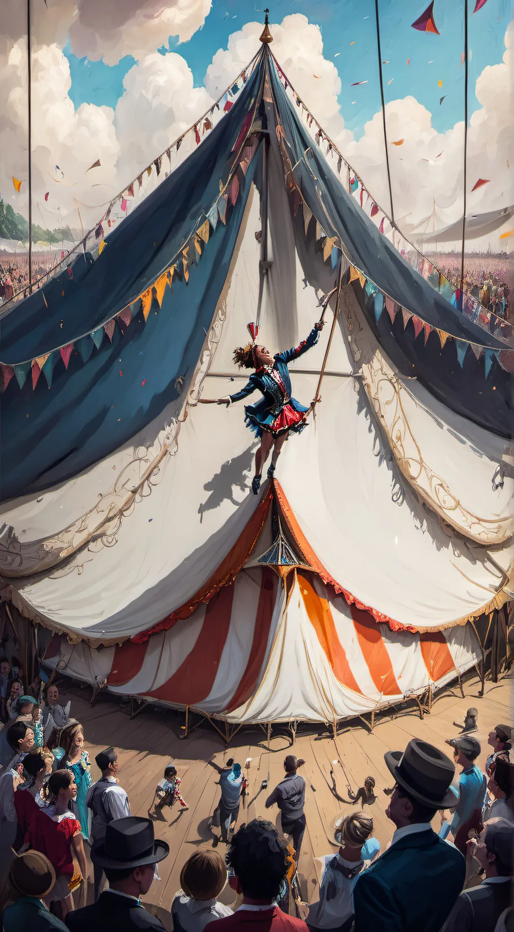 ai character: gangle background