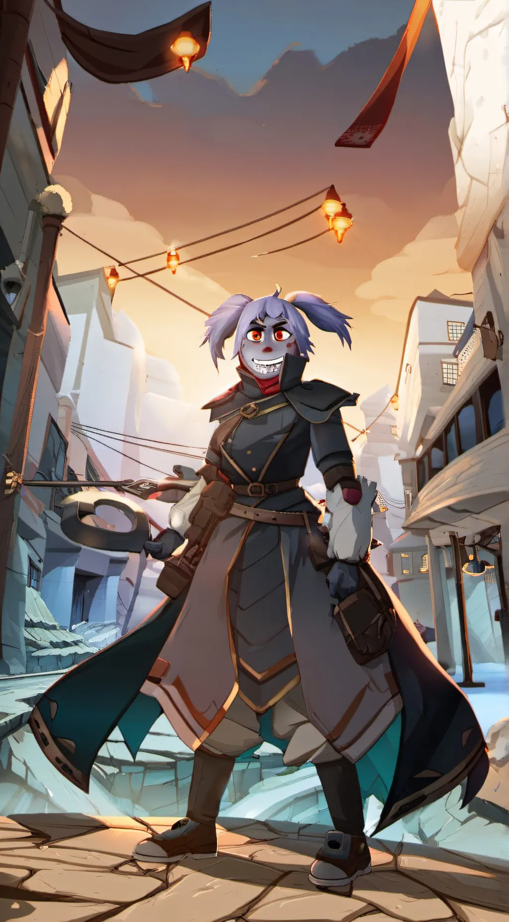 ai character: Bonnie  background