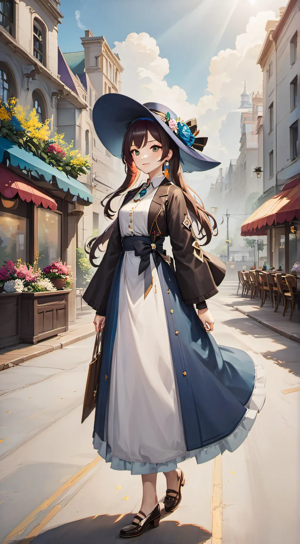 ai character: Ruby  background
