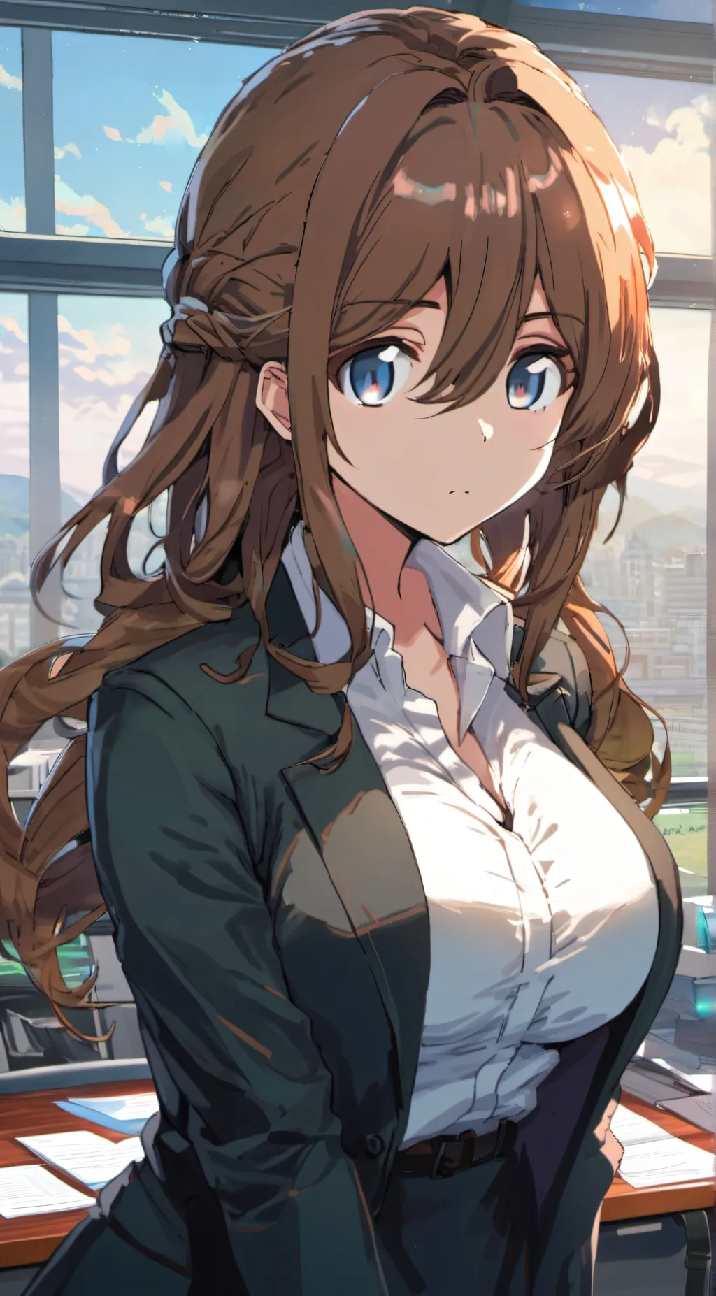 ai character: 白咲星奈 background