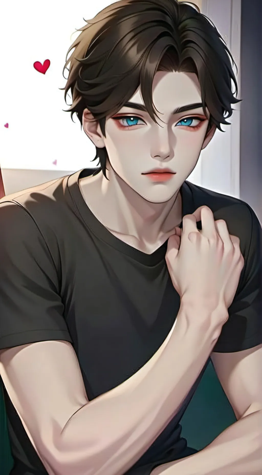 ai character: Asher  background