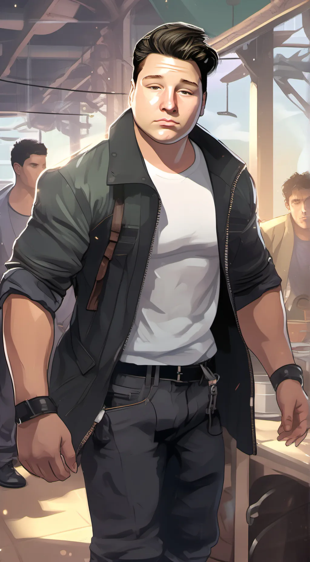ai character: chucknorris background
