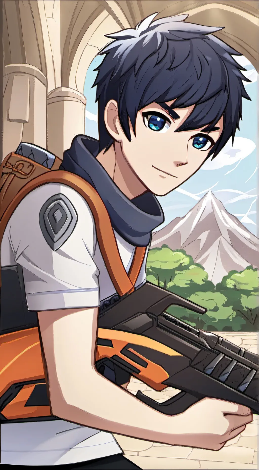 ai character: eli shane background