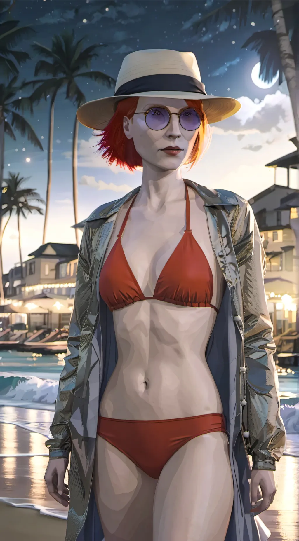 ai character: Cheryl GTA (OC) background