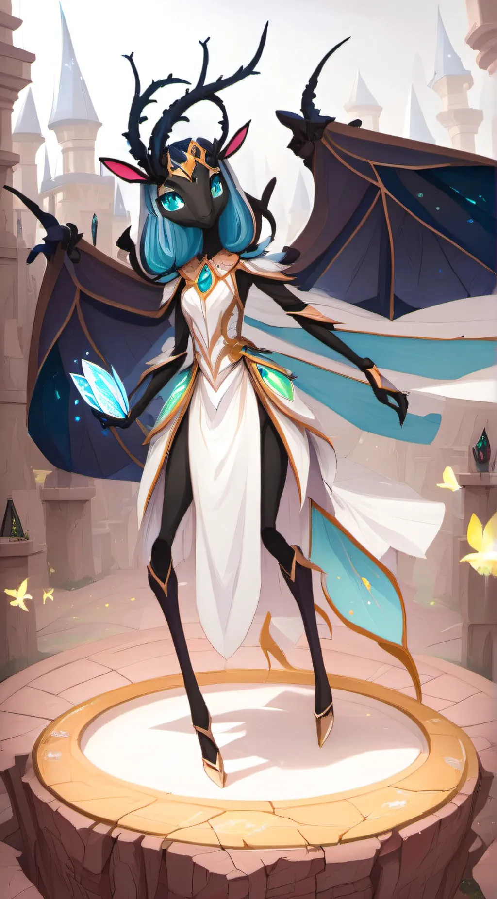 ai character: chrystalis  background