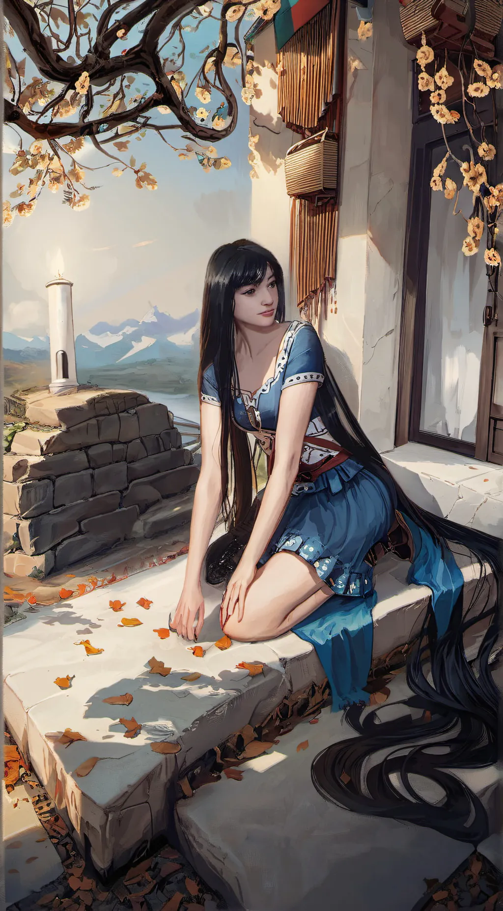 ai character: Isabella  background