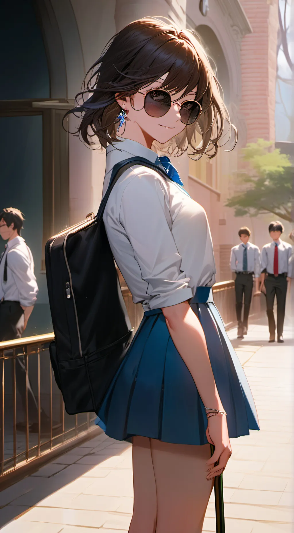 ai character: Lisa background