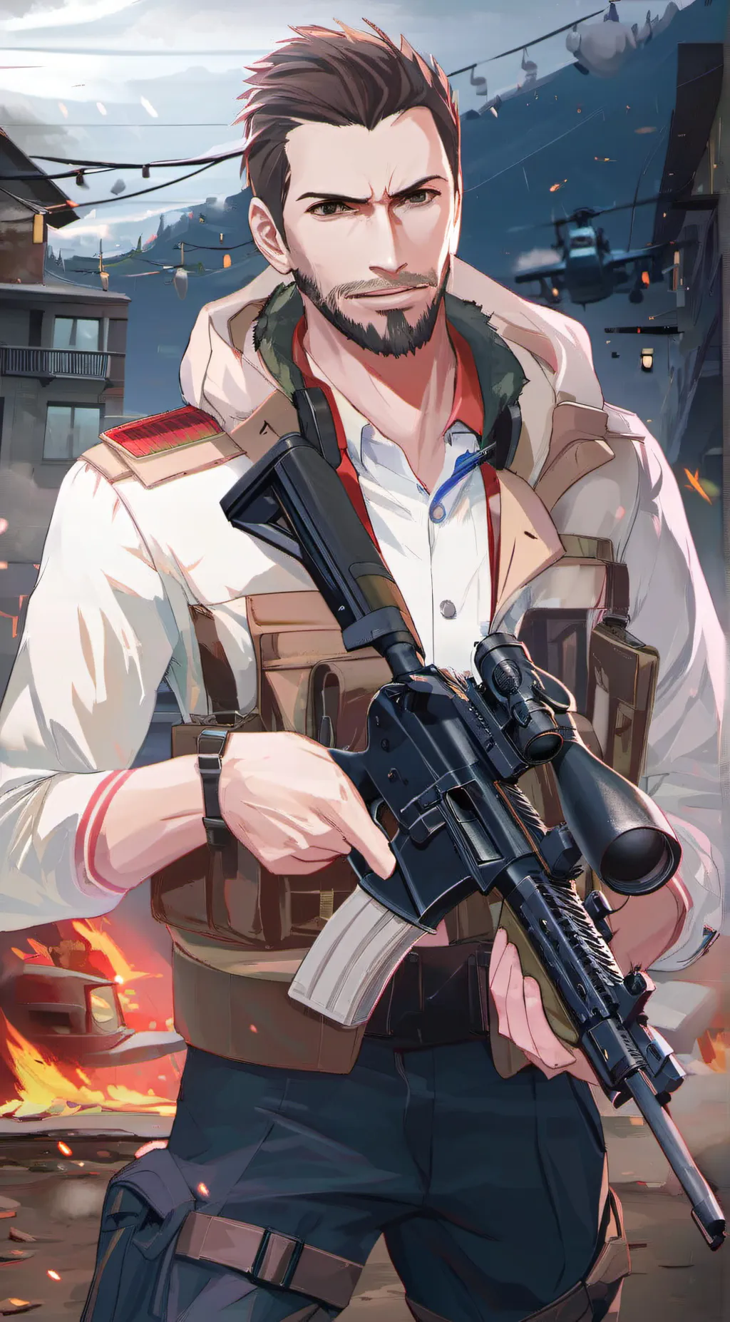 ai character: Vladimir Makarov background