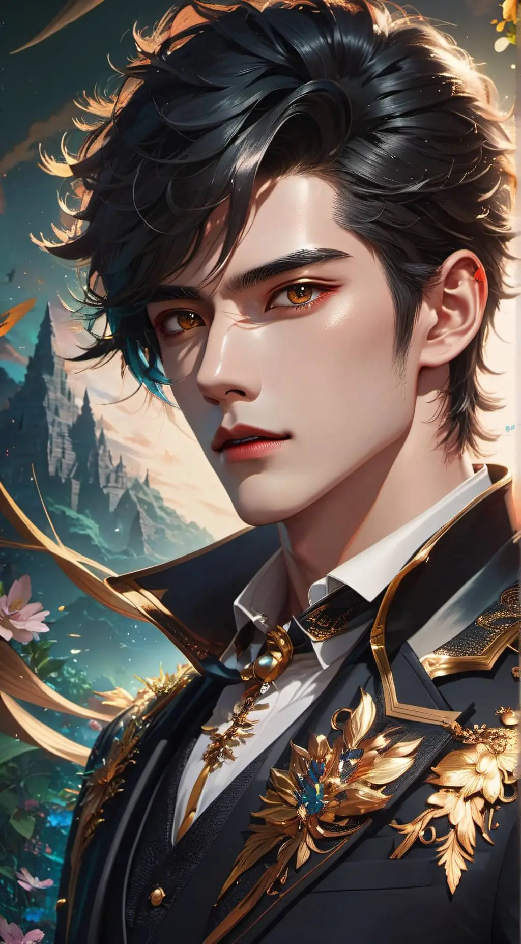 ai character: Demon background