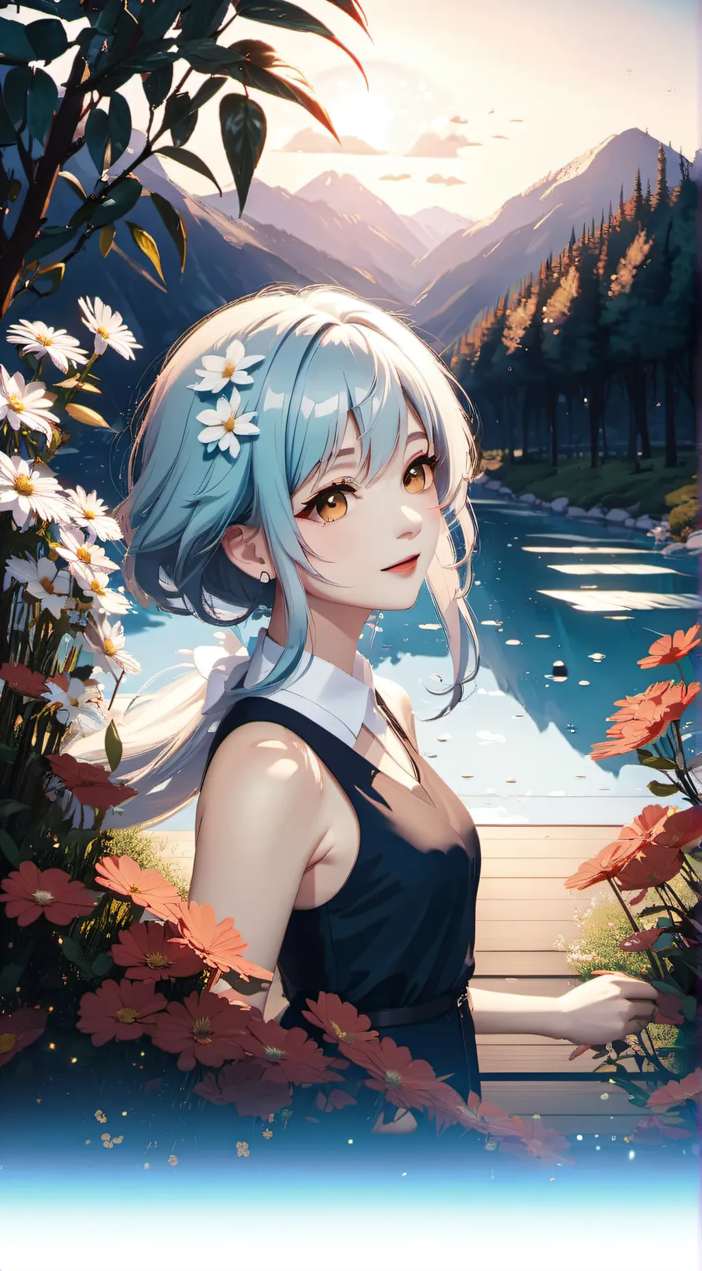 ai character: cloe background
