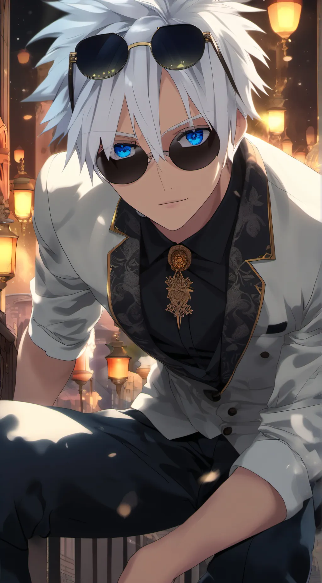 ai character: Gojo background