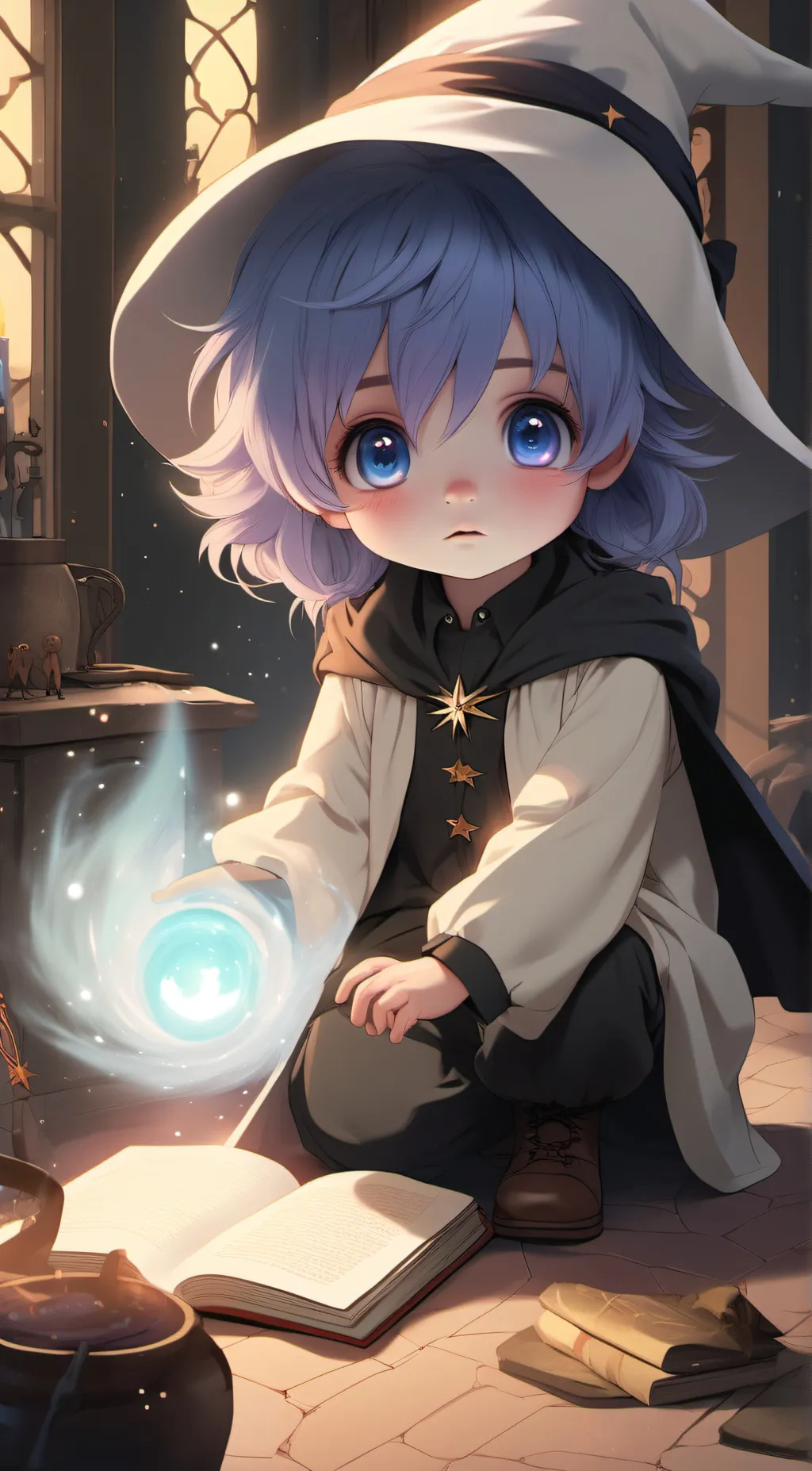 ai character: Silas background