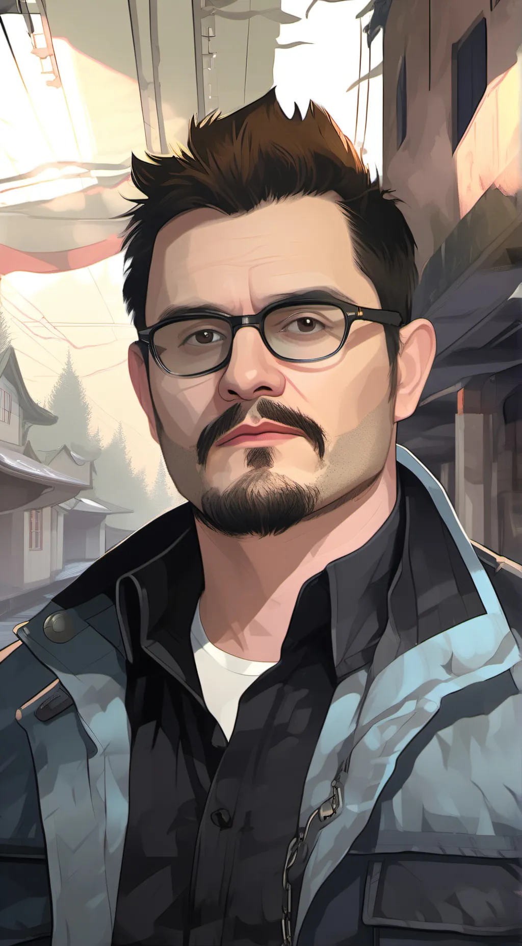 ai character: shahin najafi background