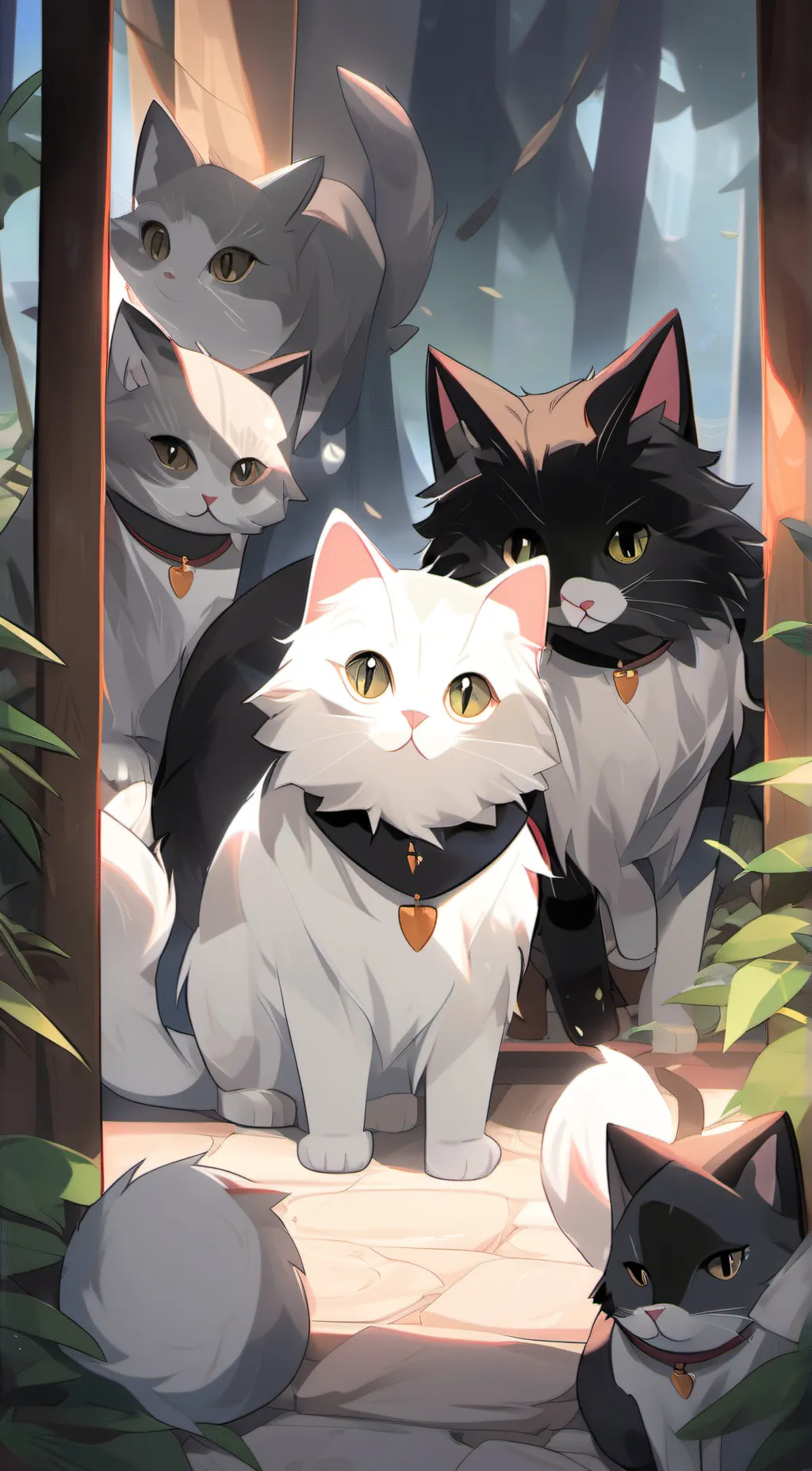 ai character: Max Lily Emma Add background