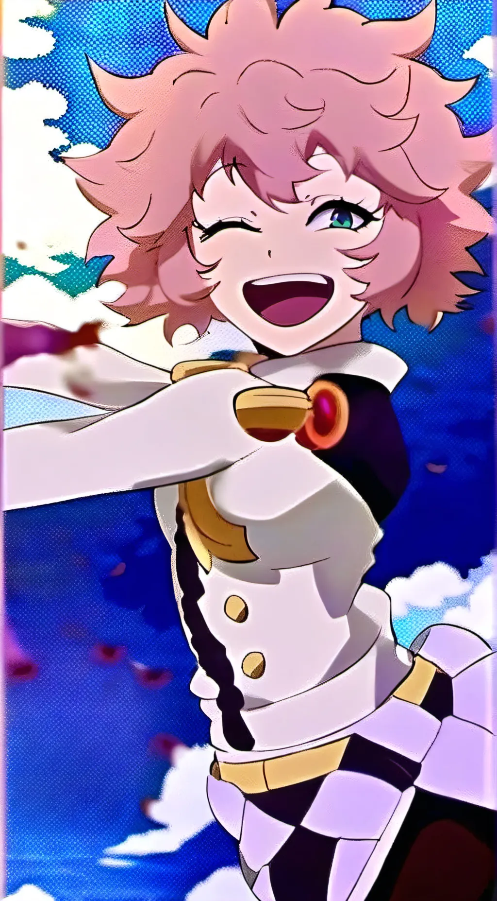 ai character: Mina Ashido background
