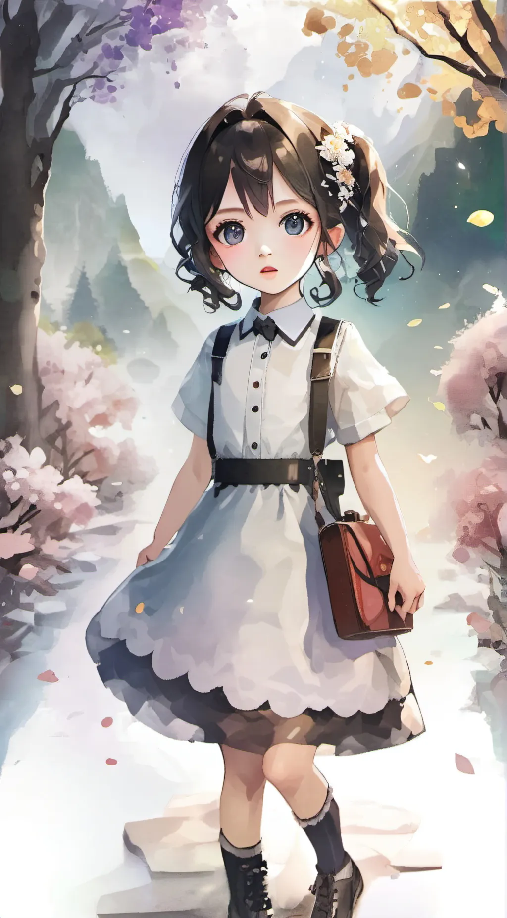 ai character: Lily background