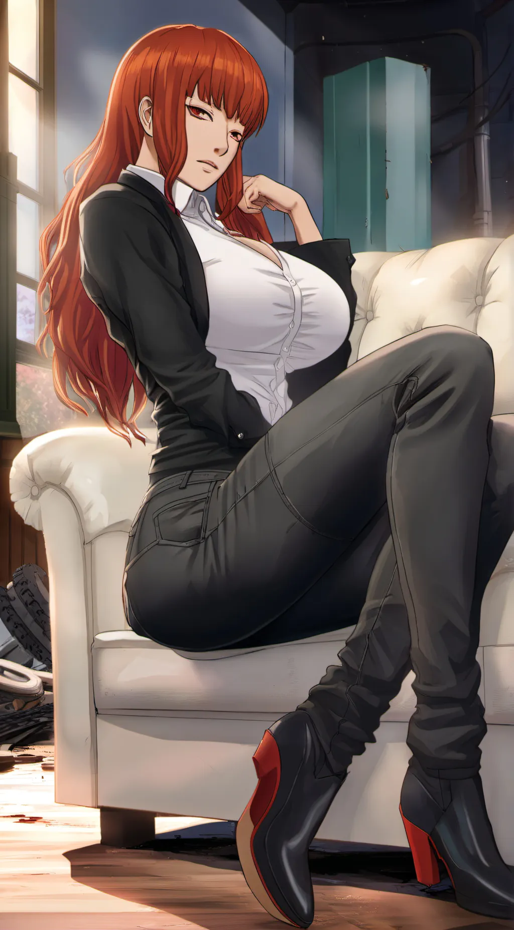 ai character: Makima official  background