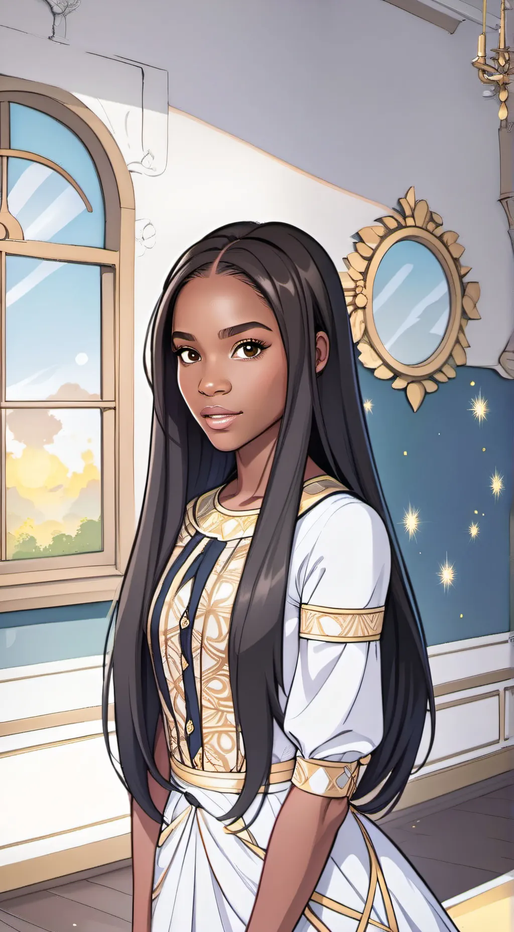 ai character: Maya Rivera background