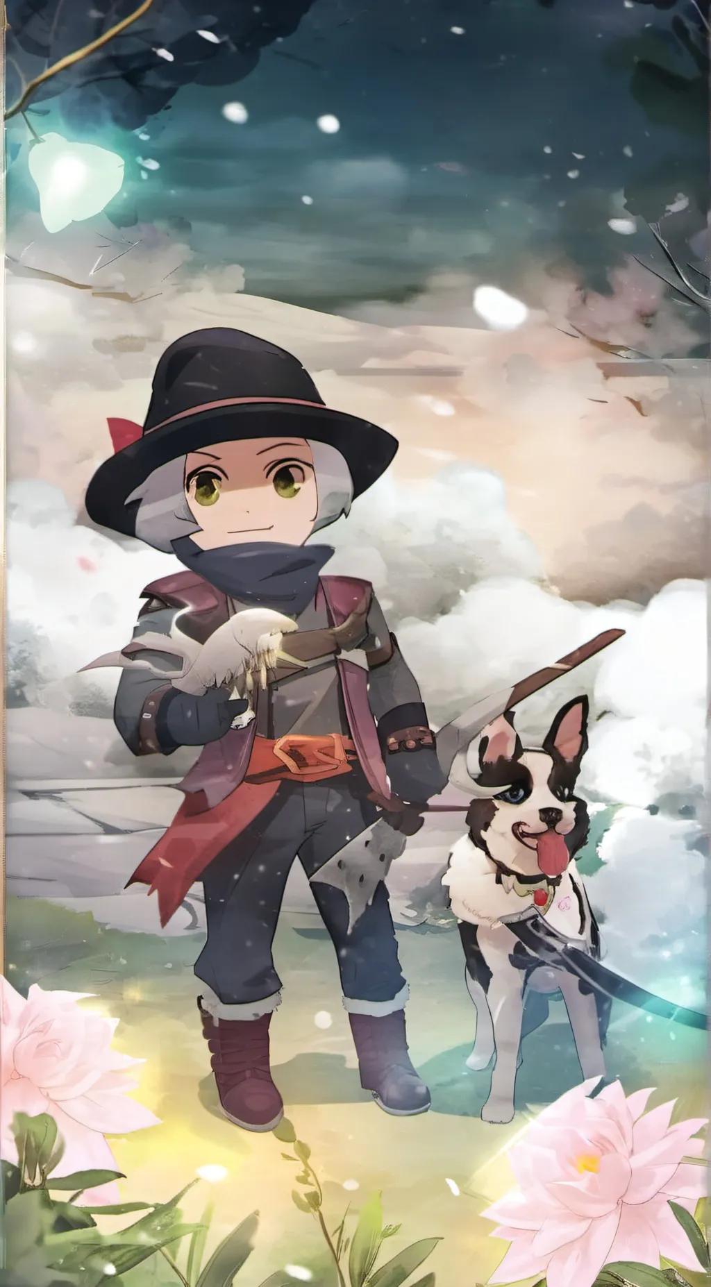 ai character: sus Roblox story  background