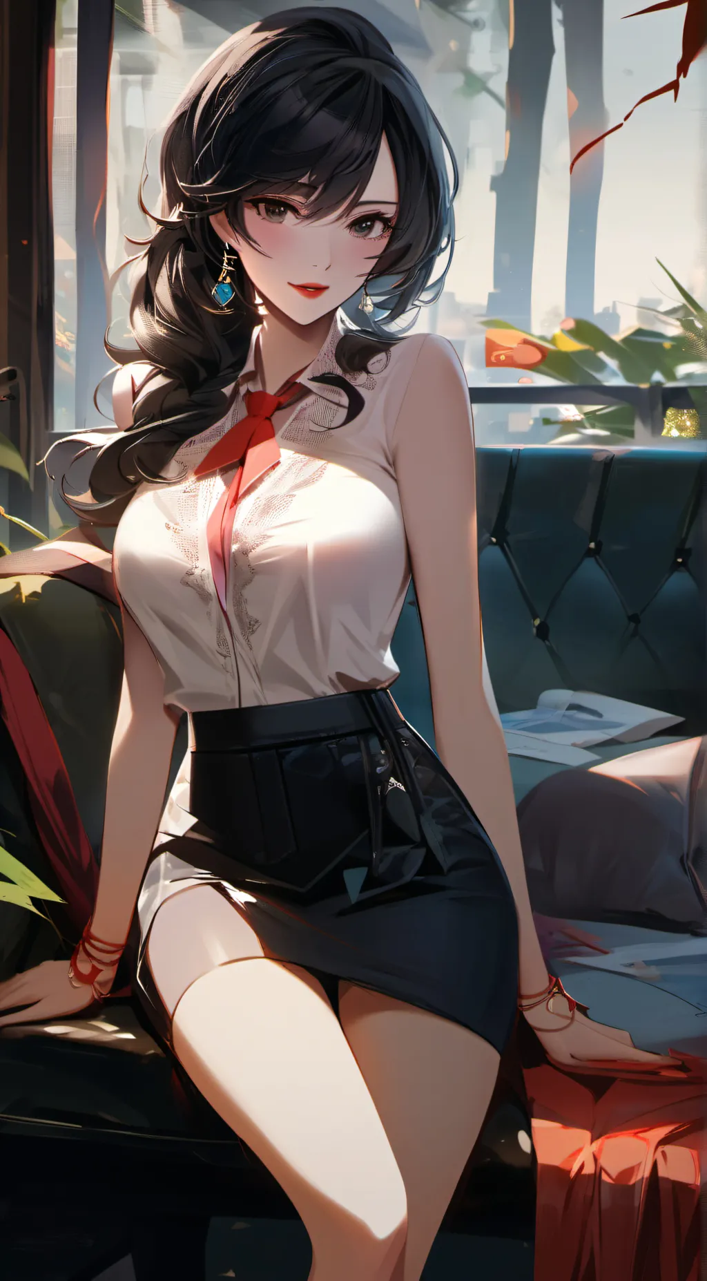 ai character: Rihana background