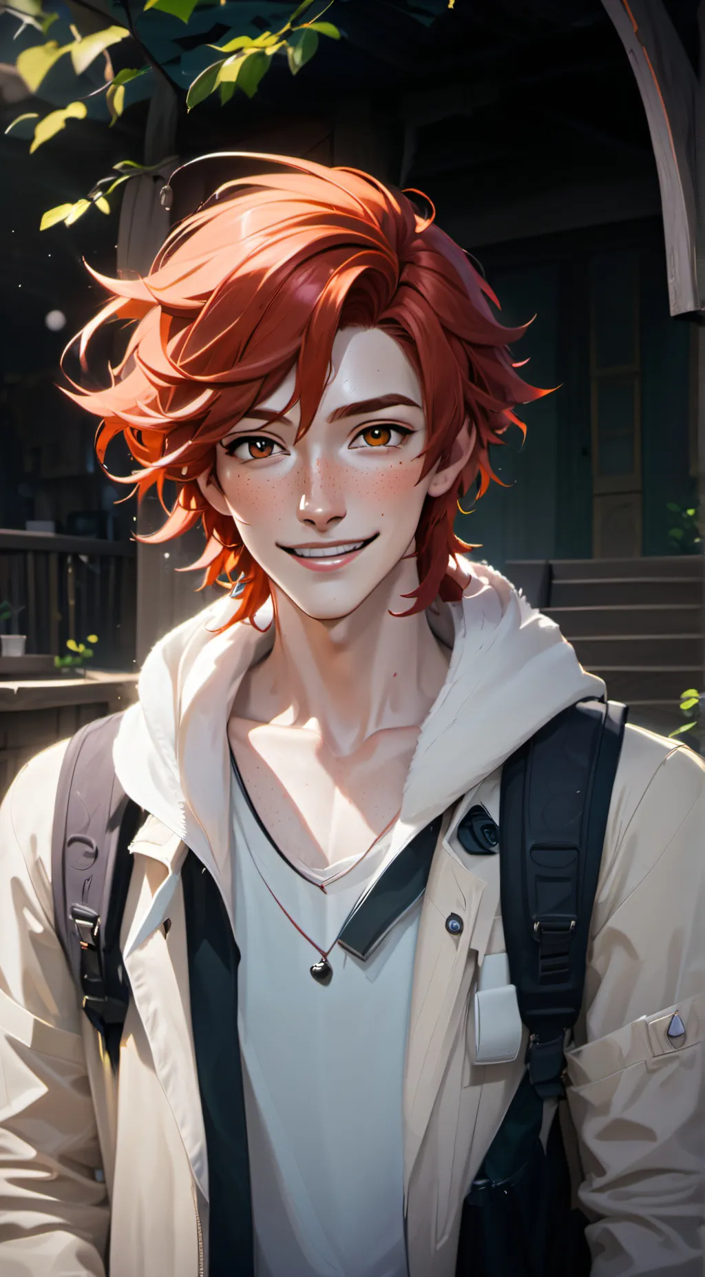 ai character: George Weasley  background