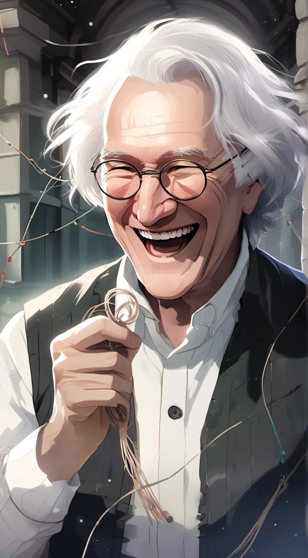 ai character: harry potter background