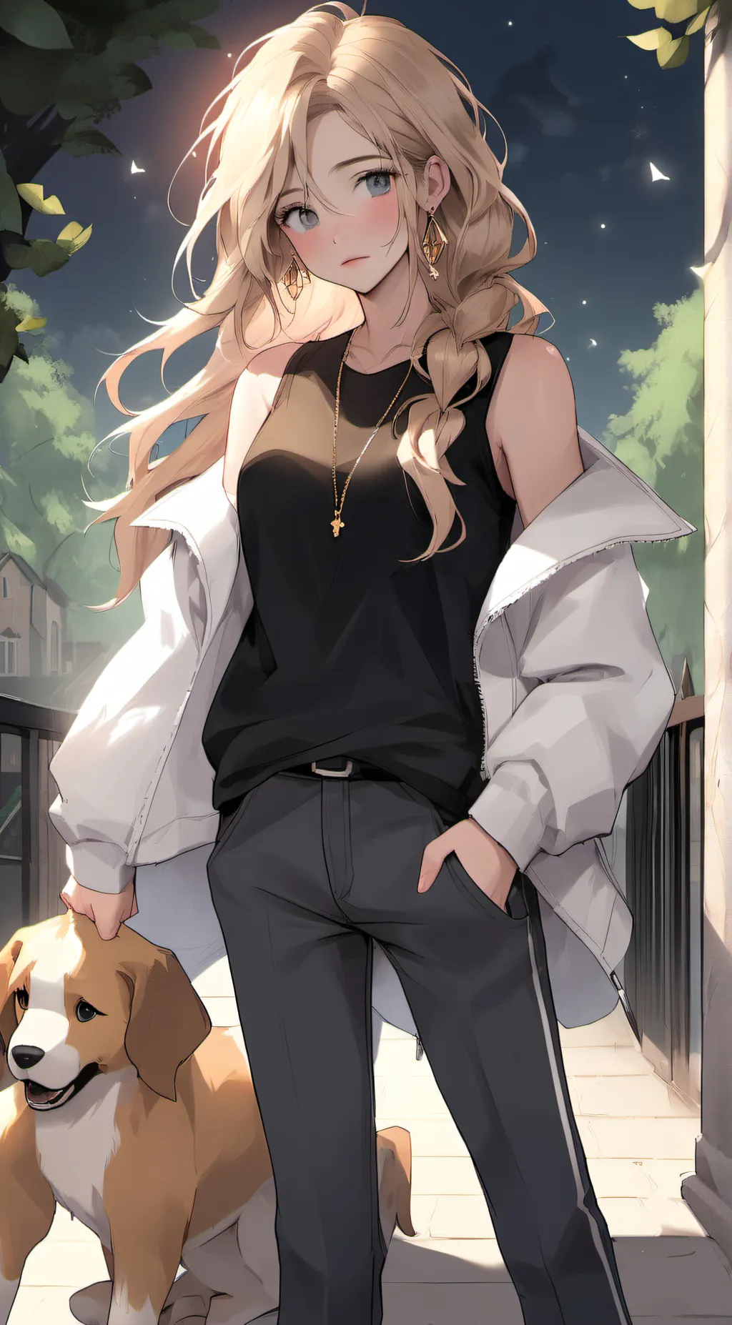 ai character: Zoe background