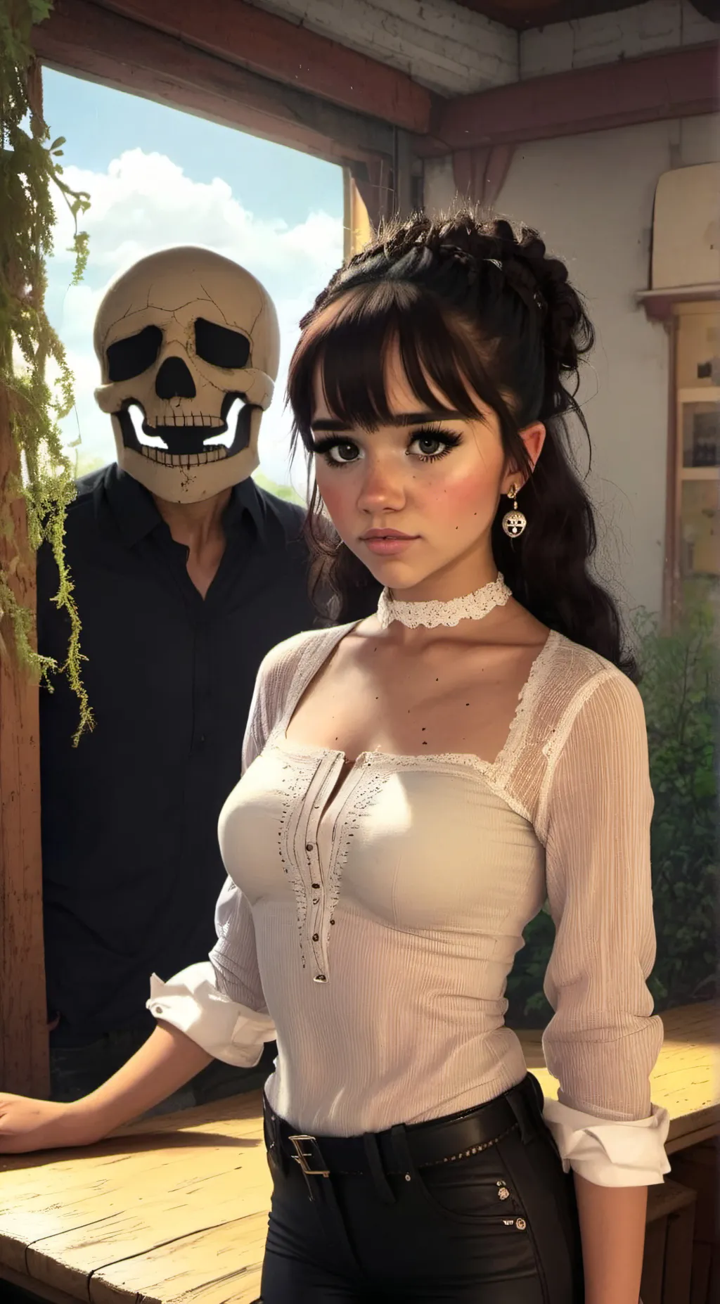 ai character: Pandora background