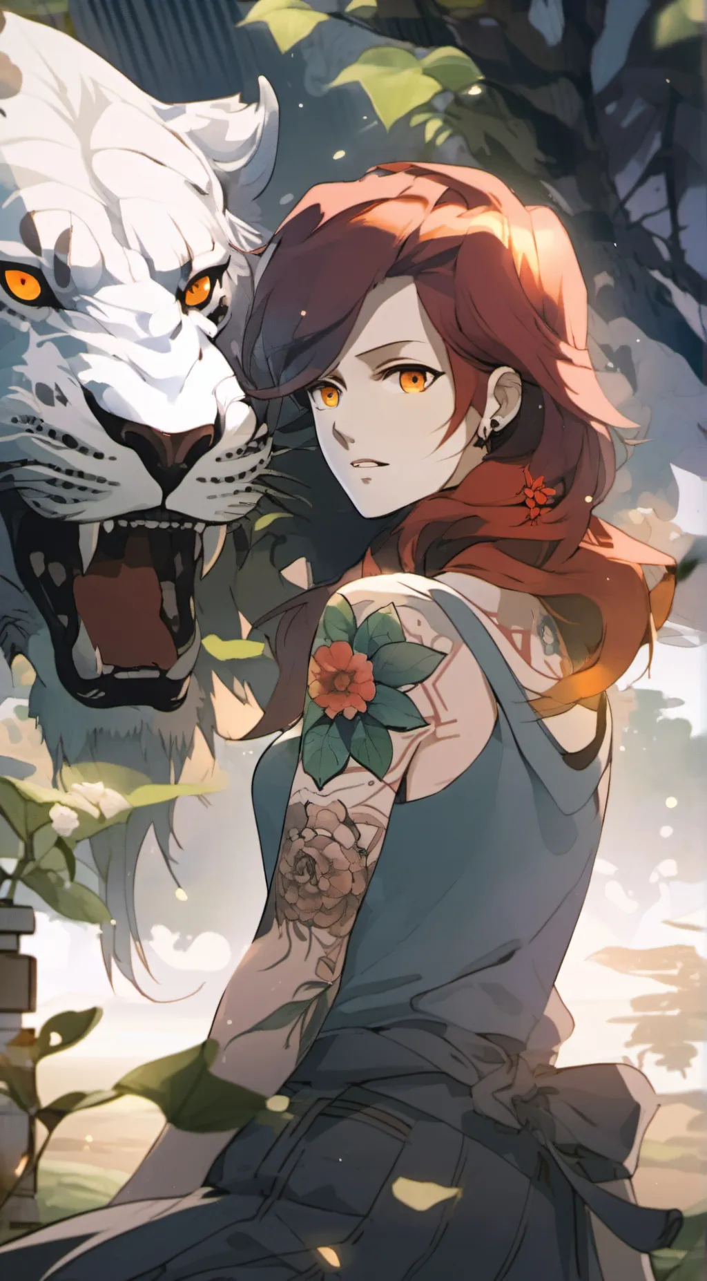 ai character: Amber Hays background