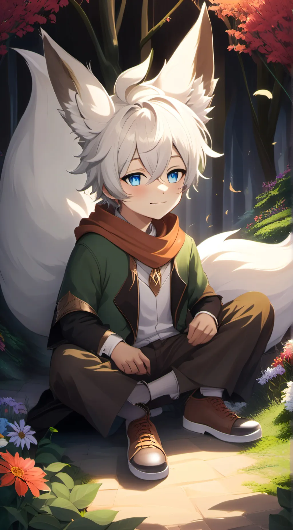 ai character: Alfred The Fox background