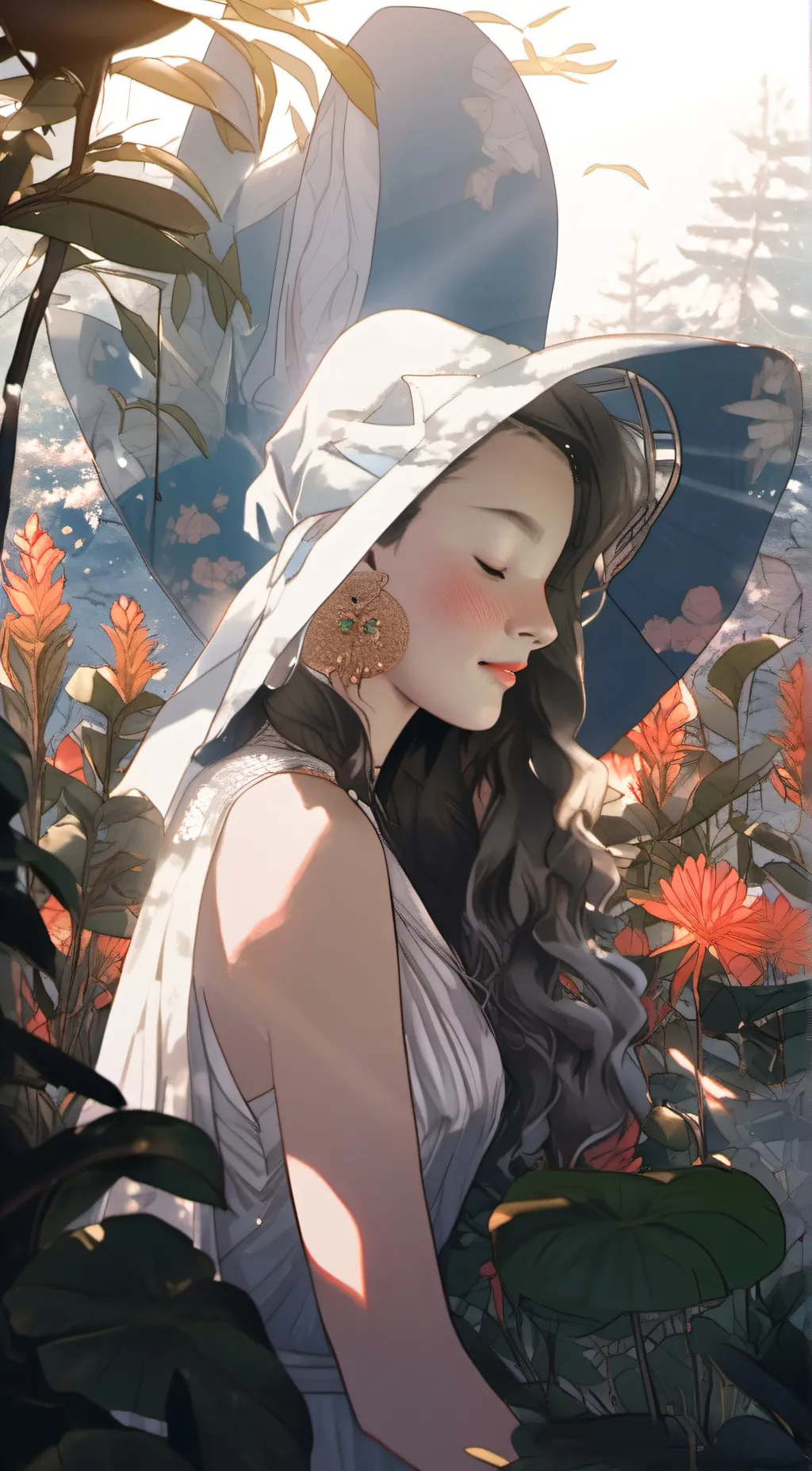 ai character: Grace background