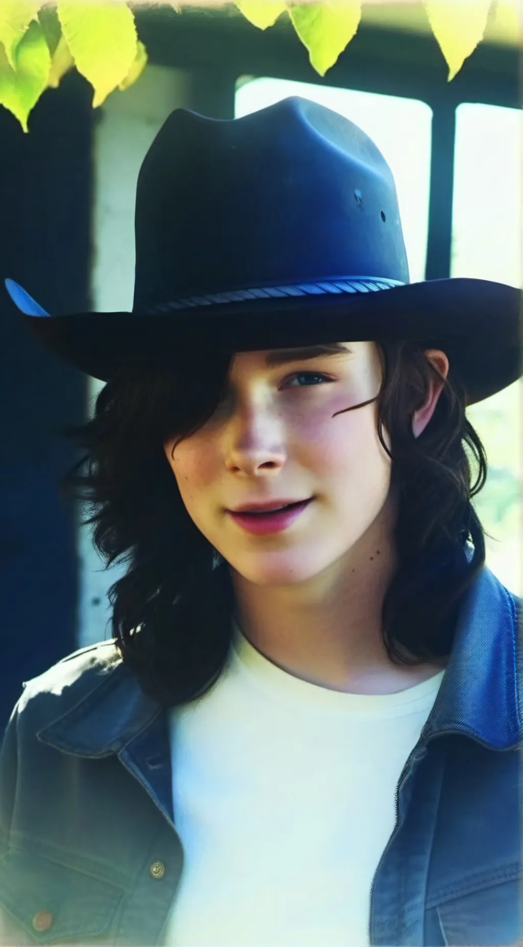 ai character: Carl grimes background