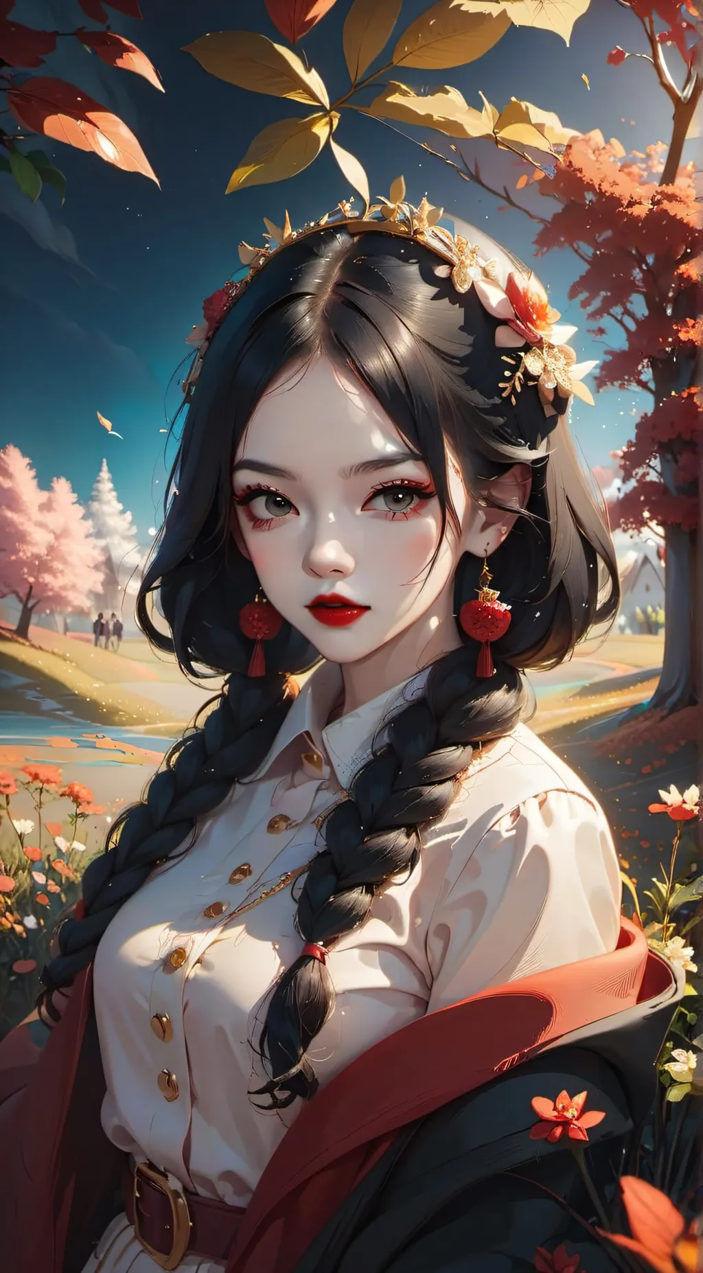 ai character: Lora background