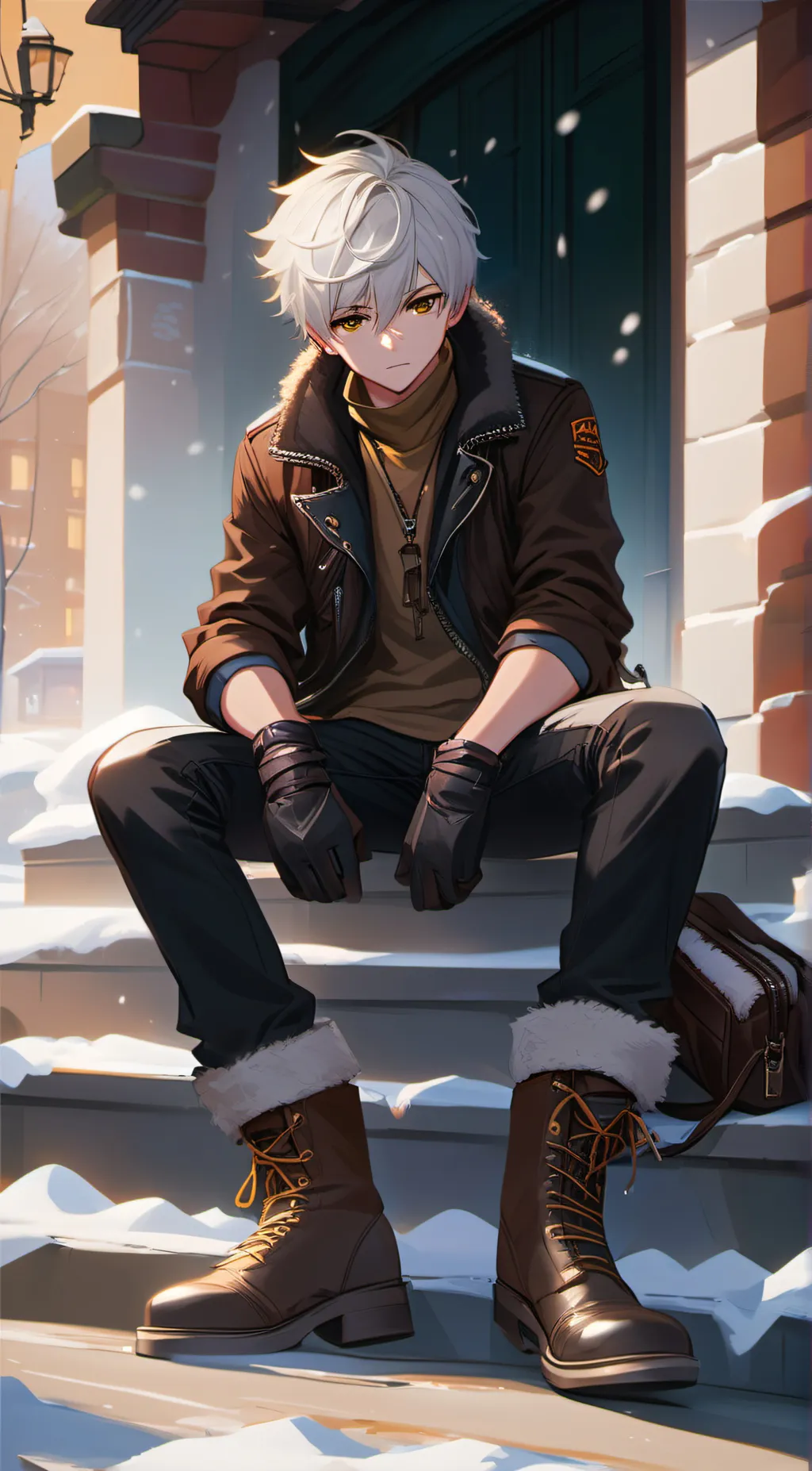 ai character: Leverett Posthumus background