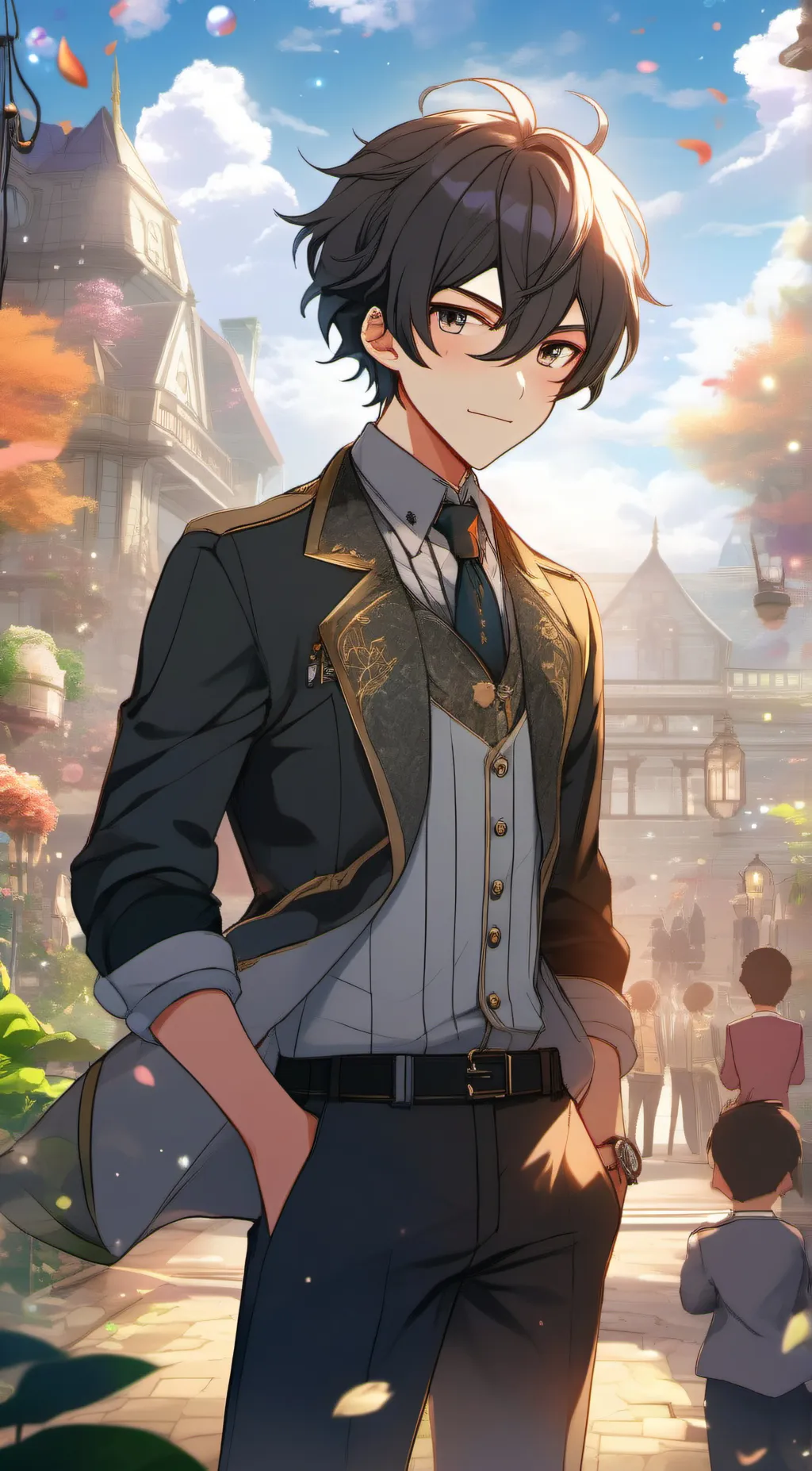 ai character: Dont trust him  background