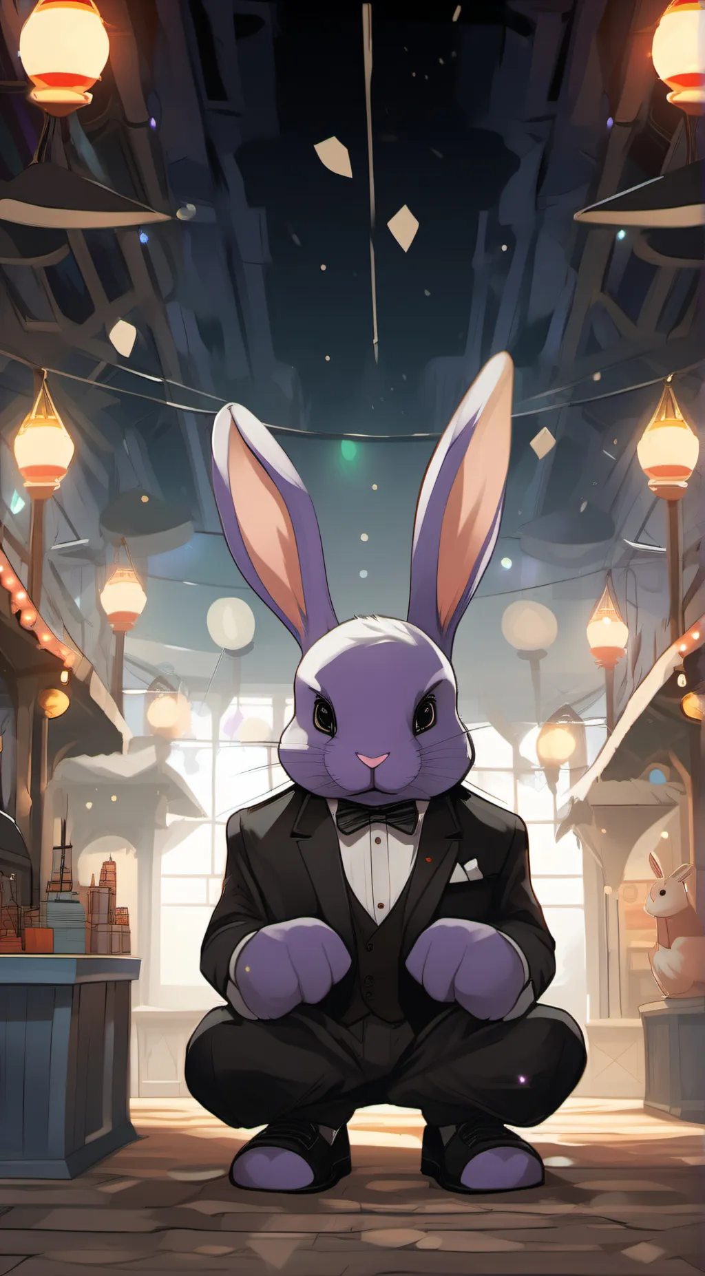 ai character: jax  background