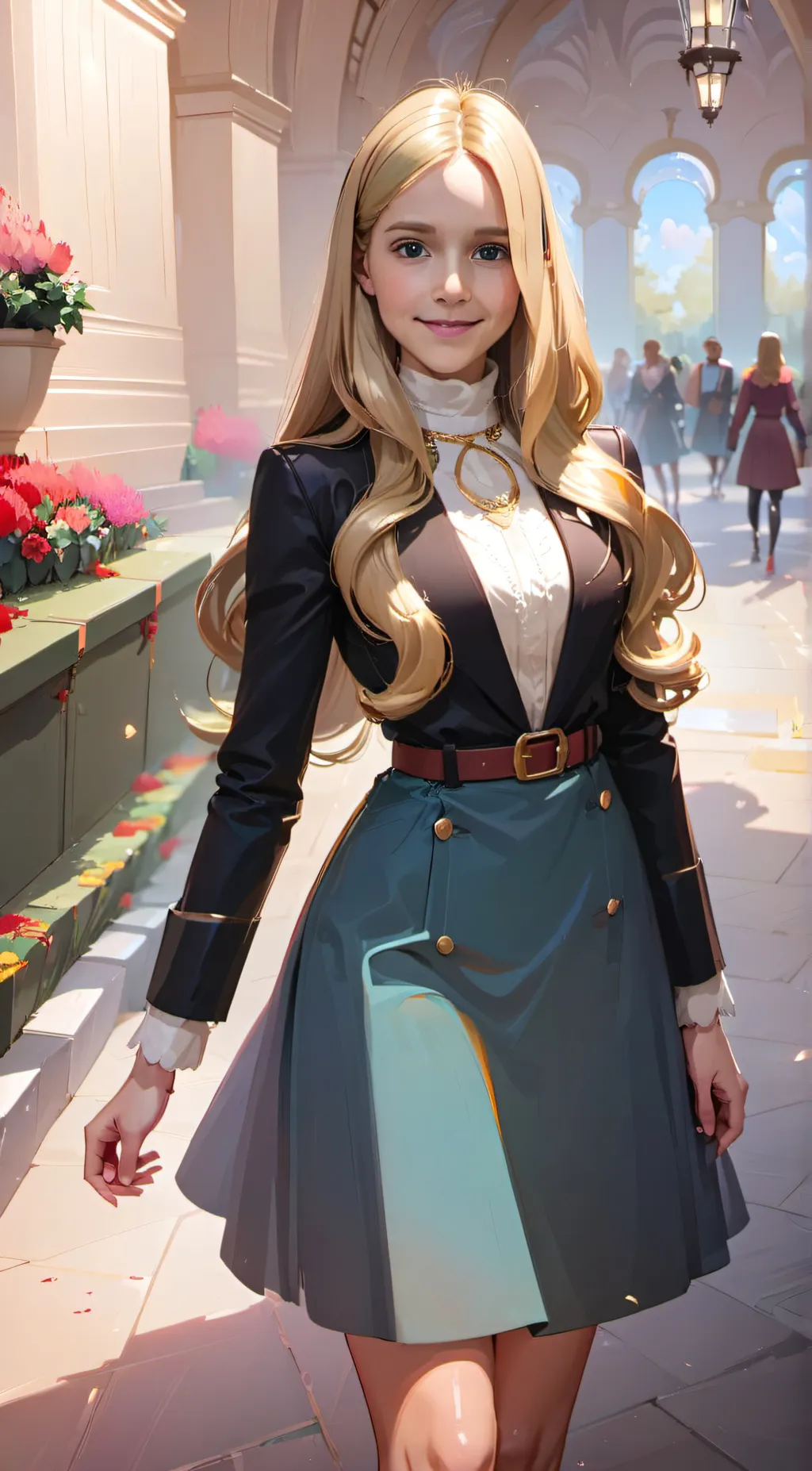 ai character: Cali background