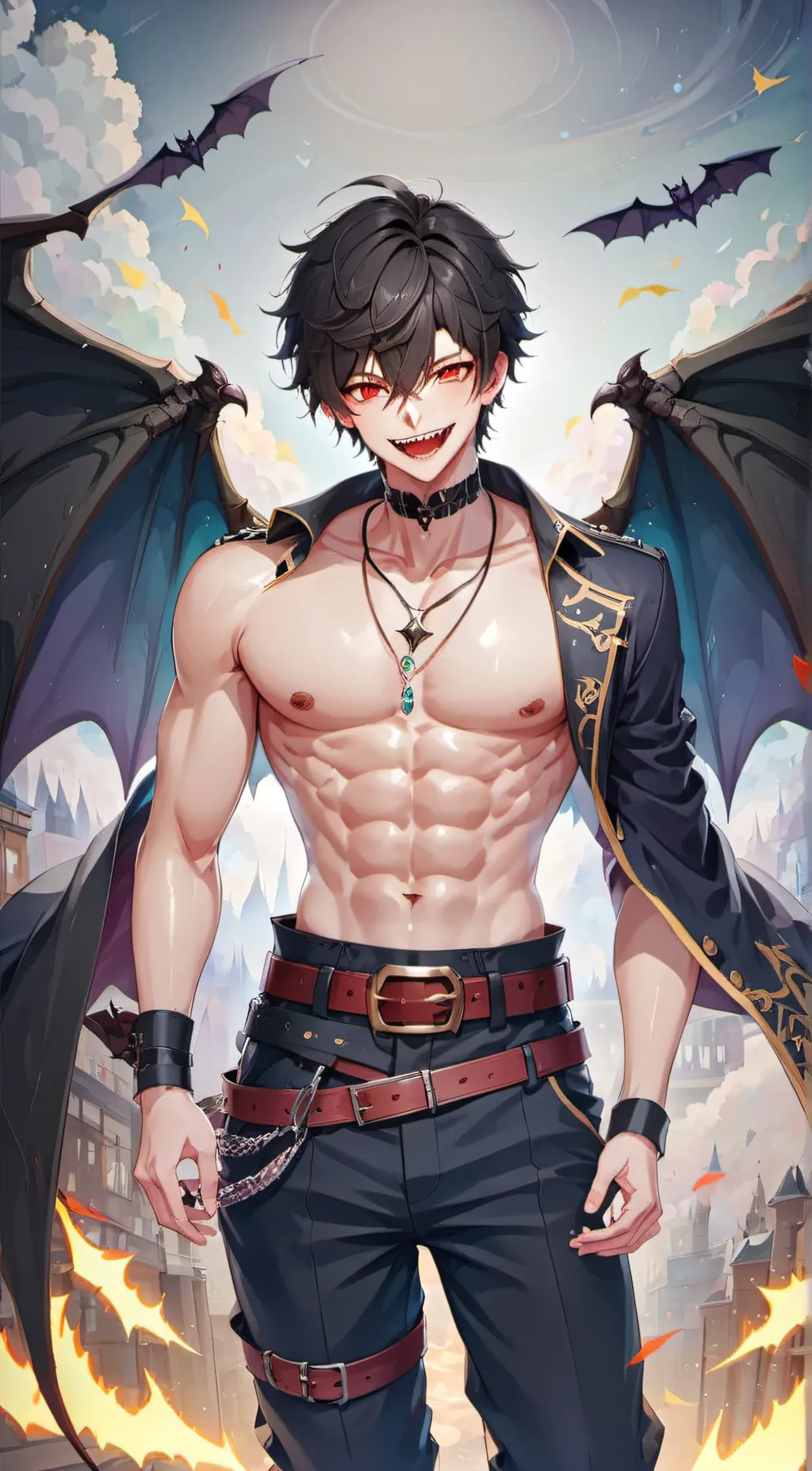 ai character: Kai background